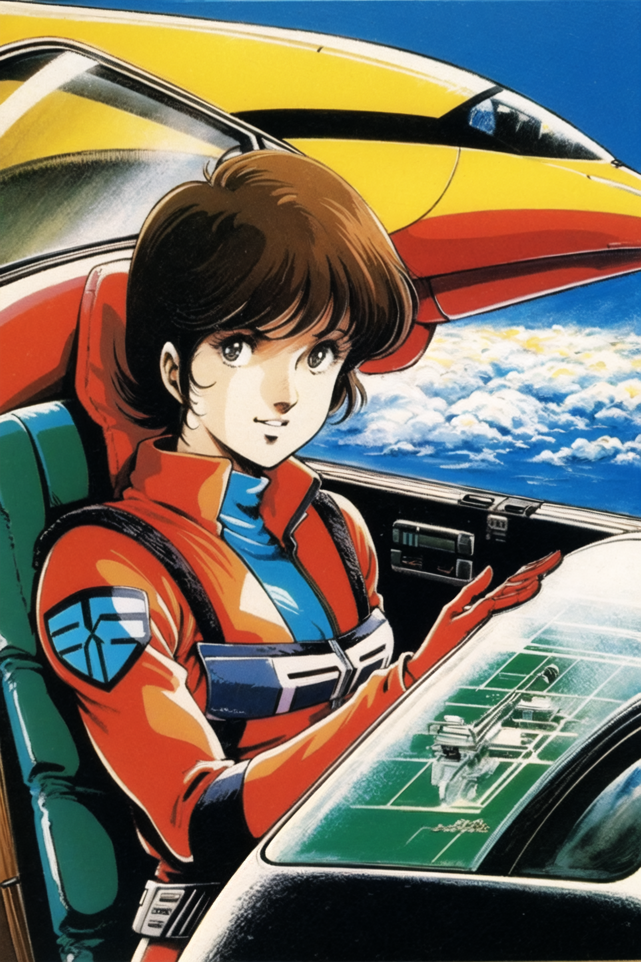 05188-1393827064-1980s (style), cockpit, retro artstyle, traditional media, 1girl, pilot, helmet, signature, pilot suit, uniform, science fiction.png